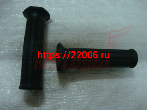 Ручка Урал руля резиновая (шипы) пара Ручка Урал руля резиновая (шипы) пара