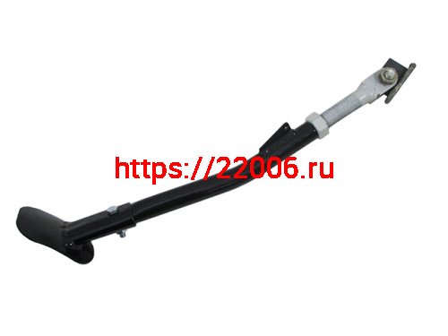 Подставка мотоцикла боковая крашенная регулируемая длина 35-40 см Урал Подставка мотоцикла боковая крашенная регулируемая длина 35-40 см Урал