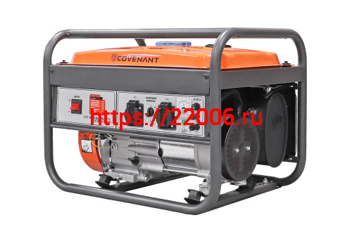 Генератор бенз. "COVENANT" GG3900A (2,8/3,0кВт, LT170F, 7л.с., бак 15л, 40кг, руч.старт) Генератор бенз. "COVENANT" GG3900A (2,8/3,0кВт, LT170F, 7л.с., бак 15л, 40кг, руч.старт)