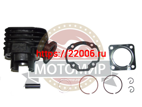 Поршневая группа HONDA ZX 60  AF-34/35/ Lead AF-48 палец 12 мм (43 мм) в сборе ТММP