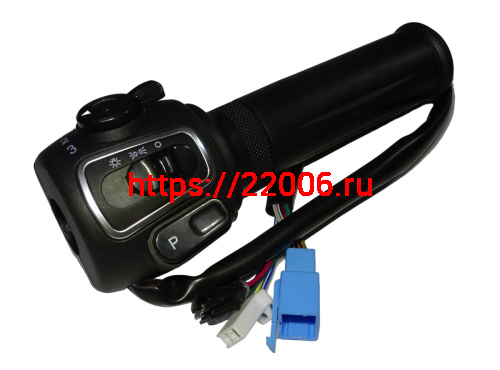 Ручка газа электро скутер М6 (L1060200451) Ручка газа электро скутер М6 (L1060200451)