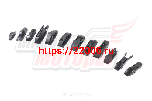 Щётка стеклоочистителя бескаркасная HEMEN 530 мм + 12 адаптеров (HB530) фото 3 Щётка стеклоочистителя бескаркасная HEMEN 530 мм + 12 адаптеров (HB530) фото 3