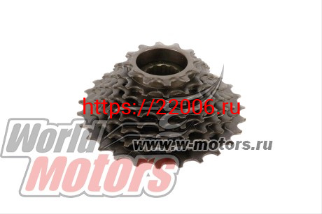 Блок спортивный 8 звезд (Трещотка 12-28 зуб., Резьба 1.37"х24TPI) Блок спортивный 8 звезд (Трещотка 12-28 зуб., Резьба 1.37"х24TPI)