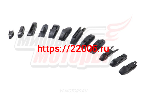 Щётка стеклоочистителя бескаркасная HEMEN 650 мм + 12 адаптеров (HB650) фото 3