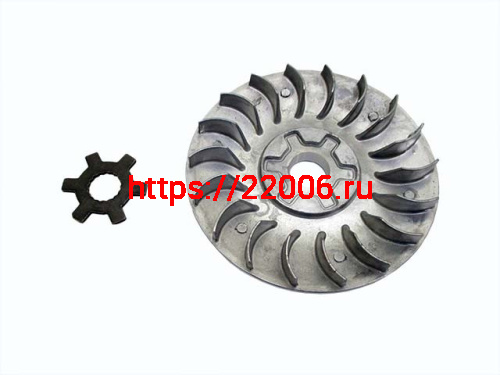 Шкив вариатора наружный YAMAHA JOG90 с шайбой Шкив вариатора наружный YAMAHA JOG90 с шайбой