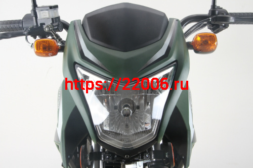 Мопед Alpha SA Max (Тюнинг) (багажник зад,диск.тормоз перед.,обтекат. фары,LED фара) ЧЕРНЫЙ фото 8