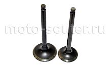 Клапана головки 152QMI GY6-125сc выпуск-21.5 мм впуск - 24 мм TMMP