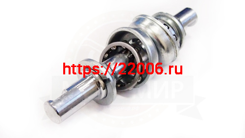 Кареточный узел в сборе (резьбовой, подшипник 3/16*11, чашки D-35мм + пыльник) JKB03 (EBA-03) фото 3