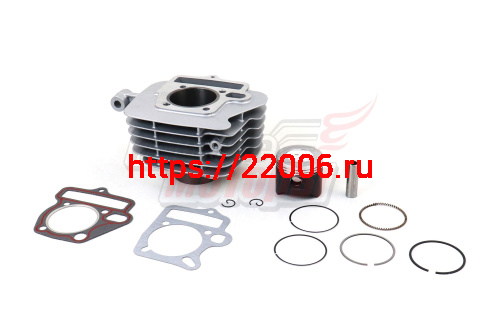 Цилиндр Delta, Zodiak в сборе 52,4 мм, С УХОМ (125см3) АЛЮМИНИЙ Цилиндр Delta, Zodiak в сборе 52,4 мм, С УХОМ (125см3) АЛЮМИНИЙ