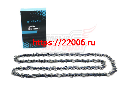 Цепь "HEMEN" 20" 0,325-1.3-76z (Forza52,62/Carver52,62/Hemen45,52) "острый зуб"