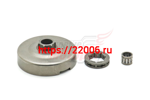 Барабан сцепления-звездочка (3/8) (на HUSQVARNA 362, 365, 371, 372 XP) 7 ЗУБОВ СО СЪЕМН.ВЕНЦОМ