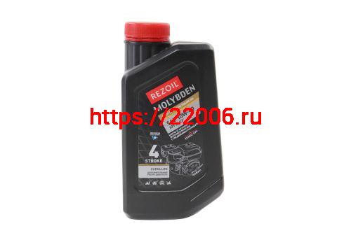 Масло 4T REZOIL MOLYBDEN (п.синтетич) 10W-40 0.946л (с эффектом восстановления)