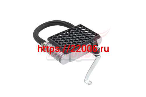 Радиатор старого образца со шлангом и крепежом 2V77F - 2V78F-2A (до 2018 г.в.) (ОРИГИНАЛ, "LIFAN")