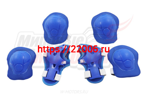 Защита детская пласт. (локтей, коленей,ладоней) на возр. от 4 до 5 лет. (цвет в ассортименте) фото 4