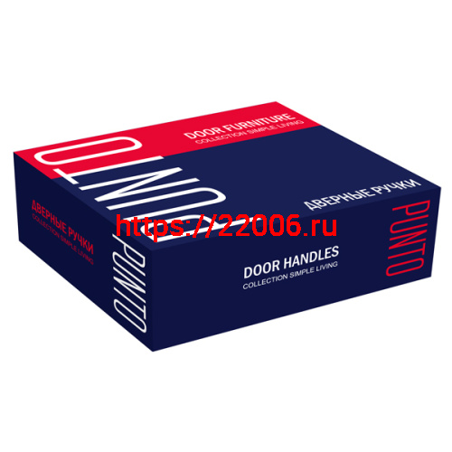 Ручка Punto (Пунто) раздельная K.QR52.NOVA (NOVA QR) SN/WH-19 матовый никель/белый фото 2