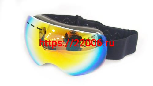 Очки NORTH WOLF YH659 горнолыжные белые (пришли как 76662)