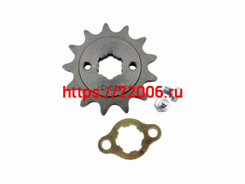 Звезда ведущая 520*13 Т (стопорная шайба+болты) вал 20мм Звезда ведущая 520*13 Т (стопорная шайба+болты) вал 20мм
