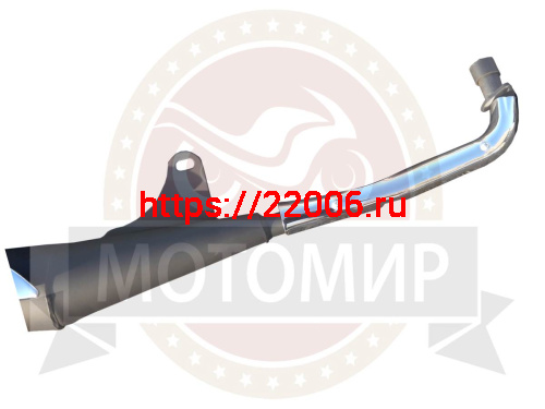 Глушитель VORTEX ALPHA в сборе с коленом фото 2