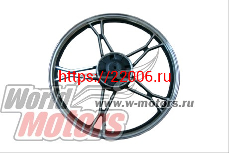 Обод Delta, Zodiak, Alpha, ОВ-70 1,40-17 литой задний (стандарт черный) Обод Delta, Zodiak, Alpha, ОВ-70 1,40-17 литой задний (стандарт черный)