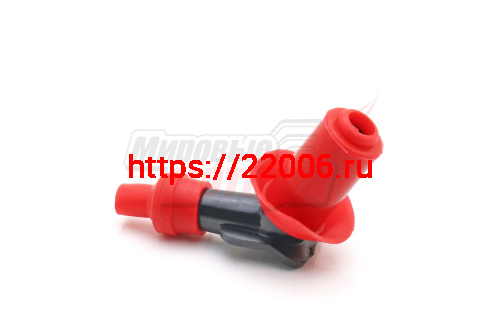 Колпачок высоковольтный скутер 4-х тактн., Honda DIO (120 град.) КРАСНЫЙ (ТЮНИНГ)