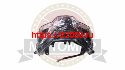 Стоп-сигнал скутер JOGGER в сборе с боковыми фонарями 05000Q048 фото 2