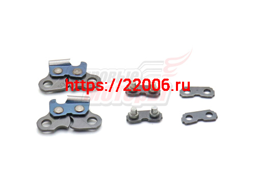 Ремкомплект цепи 0,404-1,6 RМ (2реж.зуба+2соед.звена+2планки)