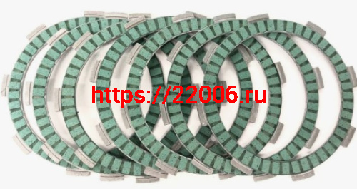 Диск сцепления TTR125 154FMI,  усиленные (3 шт.) OTOM ZS