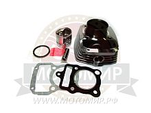 Цилиндр в сборе с поршнем CG125 см3 56,50мм 156FMI (H96мм, h68мм, палец15мм)
