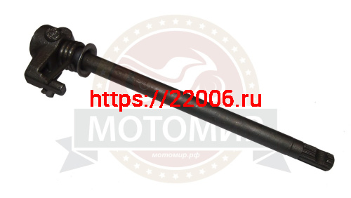 Вал переключения передач Минск 3.112-17327Б (3.112-17322А) (ИМПОРТ) (кол-во в упак. 60 шт.) фото 3