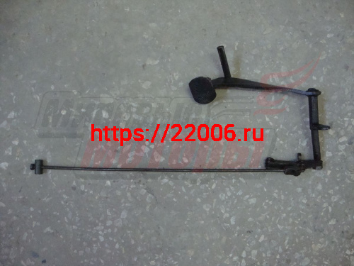 Тяга тормоза Урал с педалью (реставр.) Тяга тормоза Урал с педалью (реставр.)