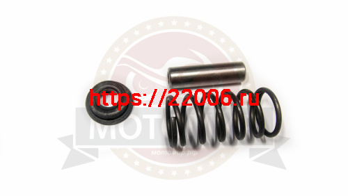Ремкомплект головки МБ-8Д (пружина клапана, направляющая клапана, тарелка клапана)