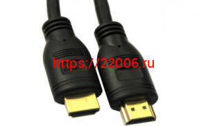 Шнур штекер HDMI - штекер HDMI (технотекс) 3,0м Шнур штекер HDMI - штекер HDMI (технотекс) 3,0м