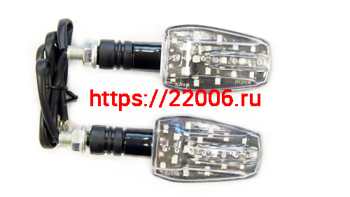 Боковой фонарь (LED) (компл. - 1 пар) WKT-TL-17 черный фото 2