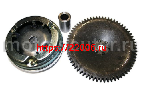 Вариатор Honda Dio AF-18 d-12 в сборе (ролики, наружный шкив, палец) TMMP Вариатор Honda Dio AF-18 d-12 в сборе (ролики, наружный шкив, палец) TMMP