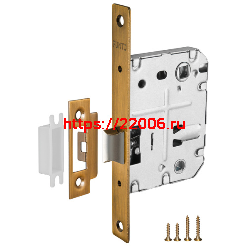 Защелка Punto (Пунто) врезная METL72-50 ( L72-50) CFB кофе глянец Защелка Punto (Пунто) врезная METL72-50 ( L72-50) CFB кофе глянец