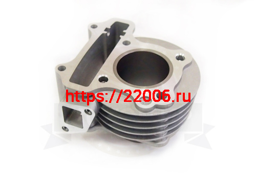 Цилиндр в сборе с поршнем 4-х такт. скутер (63см3) 44,00 мм (цилиндр+поршень+палец+кольца) ВАНЧАНГ фото 4