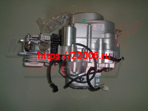 Двигатель ATV 110см3 1P52FMH эл.стартер (3 пер. вперёд,1пер. назад, рычаг пер.пер.) (COUGAR,ZERO)