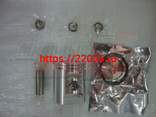 Поршень 44,00 мм Honda Dio65 AF27 (с кольцами, пальцем, стопор.кольц.) Поршень 44,00 мм Honda Dio65 AF27 (с кольцами, пальцем, стопор.кольц.)