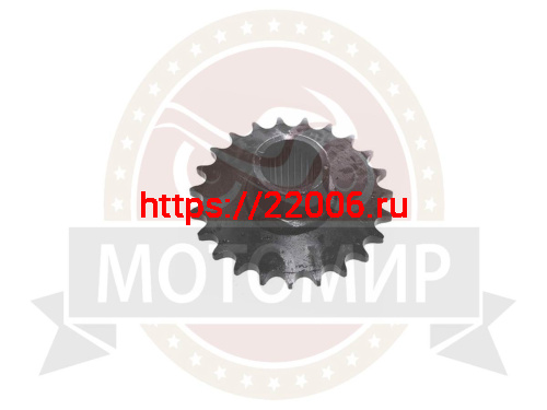 Звезда 19 зуб. (428) (d25) цепи, ведущая АТV 150 см3 с РР (мелкие шлицы)