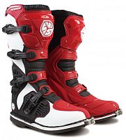 Мотоботы высокие MBM001 красные 42 размер Scoyco