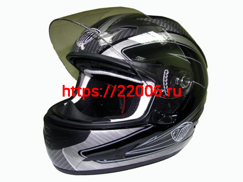 Мотошлем THH TS-42 №7 black/ gray (XL)