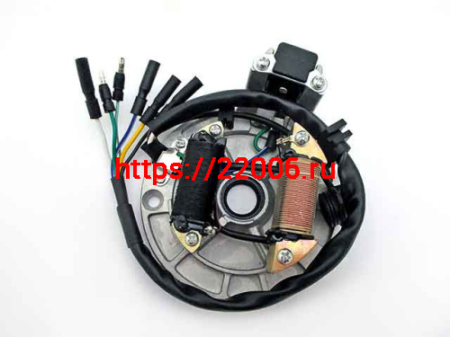 Статор генератора LIFAN125 TTR125 (2 катушки) без датчика нейтрали