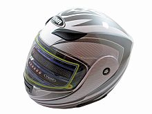 Мотошлем YM-921 серый (S)