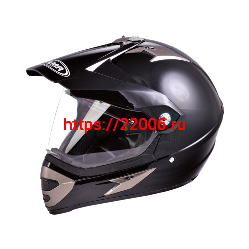 Мотошлем YM-911 черный (S)