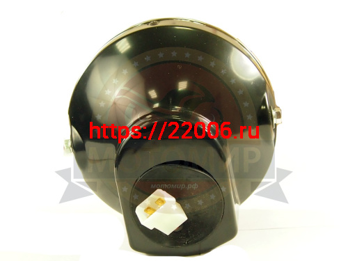 Фара Иж, Урал, Днепр круглая импортная пластмасса (НАБОР) фото 3 Фара Иж, Урал, Днепр круглая импортная пластмасса (НАБОР) фото 3