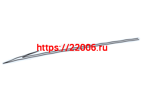 Наклейка "Тайга" левая (полоса) (C40700531)