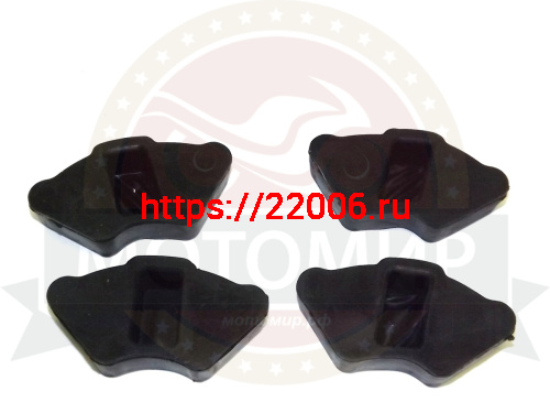 Муфта задней звезды HUNTER, YBR125 резиновая (компл 4шт.) (НАБОР) Муфта задней звезды HUNTER, YBR125 резиновая (компл 4шт.) (НАБОР)