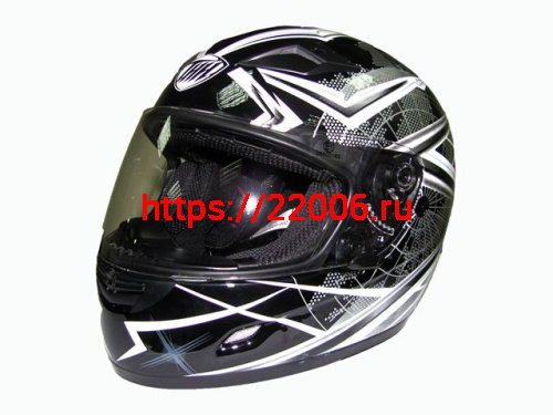 Мотошлем THH TS-39 №10 black/silver (L)