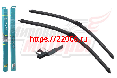 Щётки стеклоочистителя комплект 2 шт. HEMEN 650/650 мм (HP6565C) Щётки стеклоочистителя комплект 2 шт. HEMEN 650/650 мм (HP6565C)