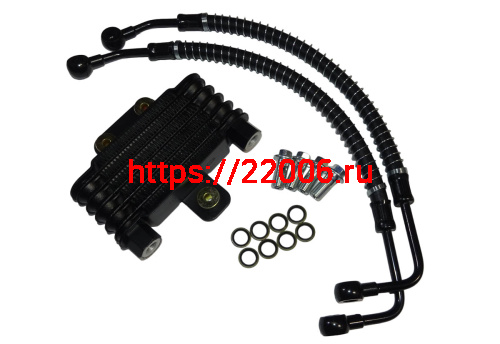 Радиатор масляного охлаждения ATV COMMANDER 200 в комплекте с шлангами